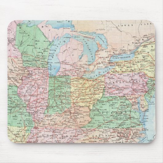 Tapis De Souris Graphique militaire de l'Union (Devant)