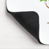 Tapis De Souris Graphique simple abstrait de chêne (Coin)