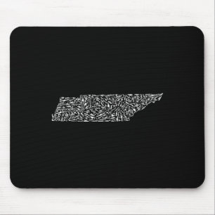Tapis De Souris Graphique Tennessee Amérique en détresse Trump Pis