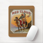 Tapis De Souris Graphique vintage Mousepad de cigare (Avec souris)
