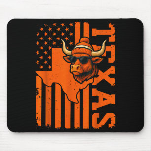 Tapis De Souris Graphique vintage Texas Amoureux du Texas Hommes F
