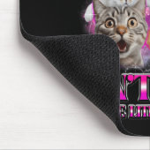 Tapis De Souris Graphisme de chat drôle de contrefaçon de Gaslight (Coin)