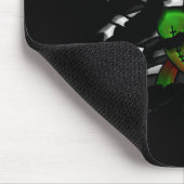 Tapis De Souris Graphisme de cœur et d'os de zombie (Coin)