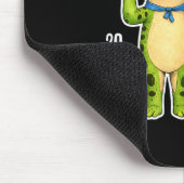 Tapis De Souris Graphisme de protestation de grenouille drôle de C (Coin)