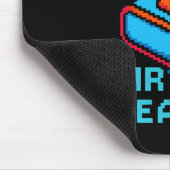 Tapis De Souris Graphisme de réalité virtuelle en pixel art rétro  (Coin)