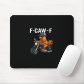 Tapis De Souris Graphisme esthétique classique de poulet F-Caw-F (Avec souris)