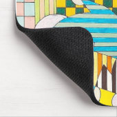 Tapis De Souris Gras et contraste (Coin)