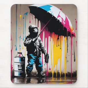 Tapis De Souris Gras Graffiti Design enfant