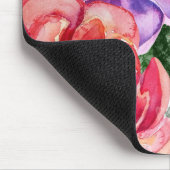 Tapis De Souris Gras Vivid Vibrant Colorful Succulents (Coin)