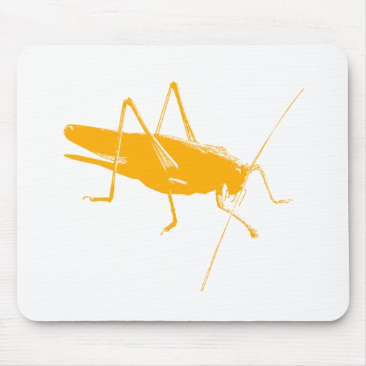 Tapis De Souris Grasshopper d'Orange (Devant)