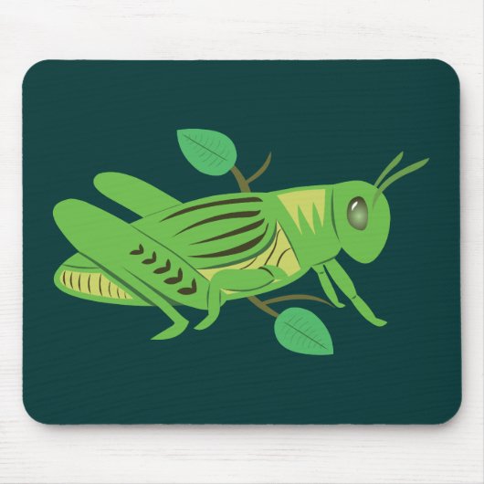 Tapis De Souris Grasshopper vert (Devant)