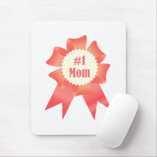 Tapis De Souris Gratitude Numéro Une maman lauréat du prix ruban
