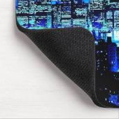 Tapis De Souris Gratte-ciel de New York la nuit (Coin)