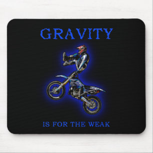 Tapis De Souris Gravité Pour Motocross Mousepad Motocross Dirt Fai