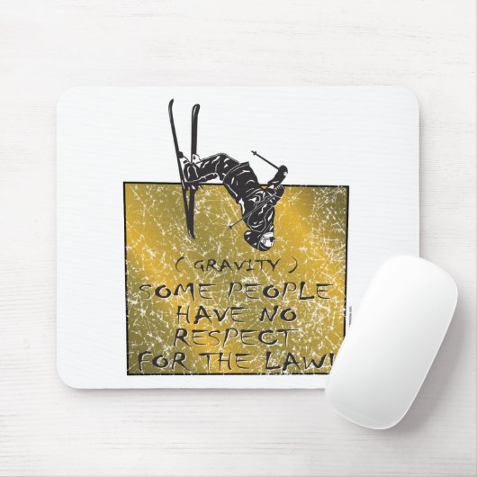 Tapis De Souris Gravity Skier (Avec souris)