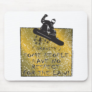 Tapis De Souris Gravity Snowboarder