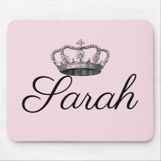 Tapis De Souris Gravure de la Couronne vintage/victorienne Personn