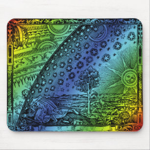 Tapis De Souris Gravure Flammarion Ciel et Terre