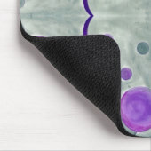 Tapis De Souris Gray Globes Blanket Mousepad (Coin)