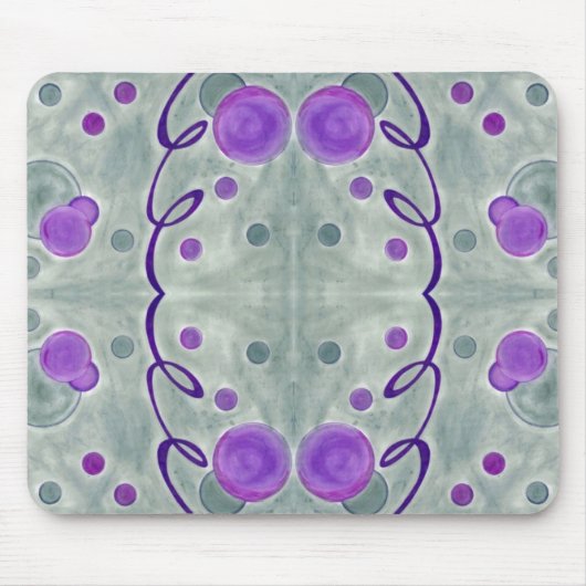Tapis De Souris Gray Globes Blanket Mousepad (Devant)