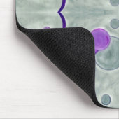Tapis De Souris Gray Globes Blanket Mousepad (Coin)