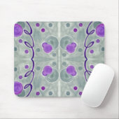Tapis De Souris Gray Globes Blanket Mousepad (Avec souris)