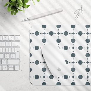 Tapis De Souris Gray Polka Dots, Polka Dot Pattern, Dots