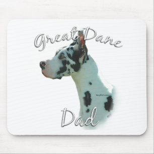 Tapis De Souris Great Dane (harlequin) Papa 2