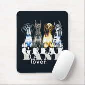 Tapis De Souris Great Dane Lover (Avec souris)