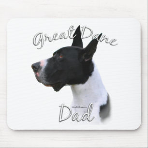 Tapis De Souris Great Dane (manteau) Papa 2