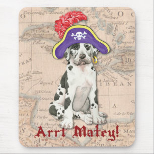 Tapis De Souris Great Dane Pirate