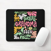 Tapis De Souris Great Grandma Est. 2026 Promoted To Great Grandma  (Avec souris)