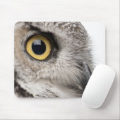 Tapis De Souris Great Horned Owl (Avec souris)