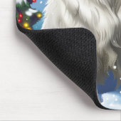 Tapis De Souris Great Pyrenees Winter Wonderland Noël Joie (Coin)