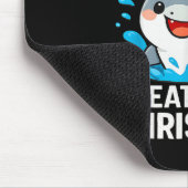 Tapis De Souris Great White Christmas Shark Funny Santa Holiday Pu (Coin)