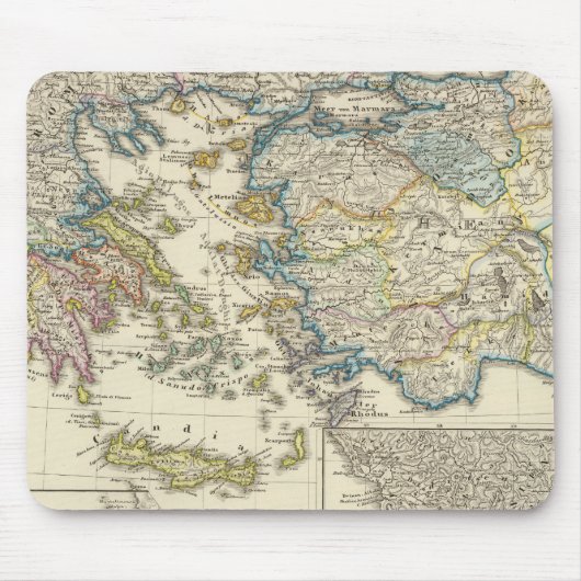 Tapis De Souris Grèce, Asie Mineure 1453 (Devant)