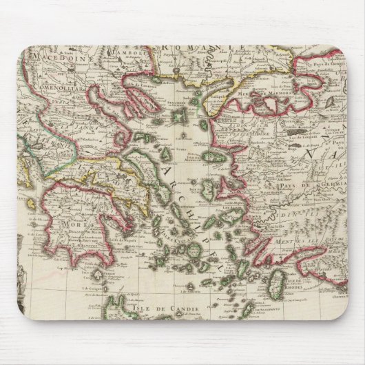 Tapis De Souris Grèce et Turquie (Devant)