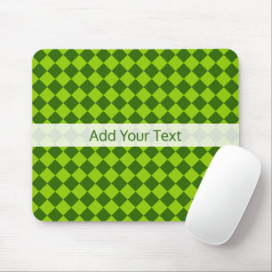 Tapis De Souris Green Combination Diamond Motif par STaylor
