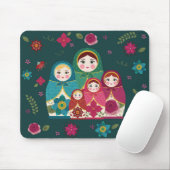 Tapis De Souris Green de Russian (Avec souris)