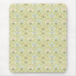 Tapis De Souris Green floral pattern girly women