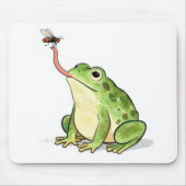 Tapis De Souris Green Frog Catching a Fly (Devant)
