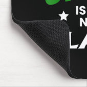 Tapis De Souris Green Is The New Black St. Patricks Day  (Coin)