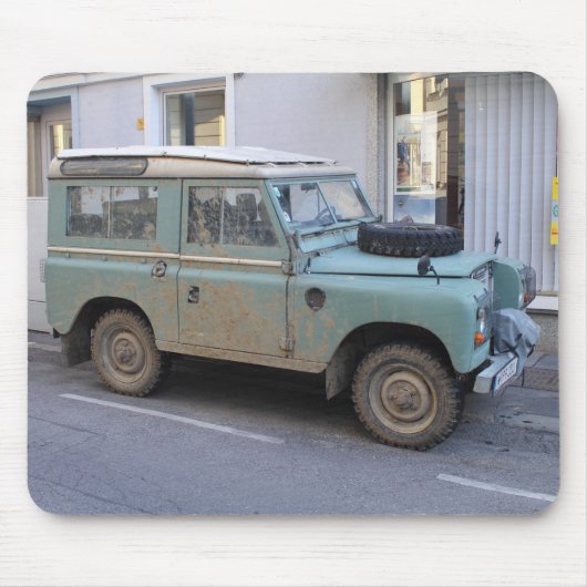 Tapis De Souris Green Land Rover (Devant)