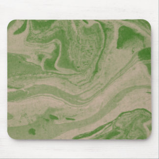 Tapis De Souris Green marble, a little everyday luxury 