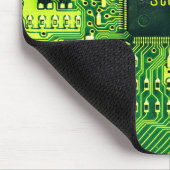 Tapis De Souris Green PCB board, electronic parts printed circuit (Coin)