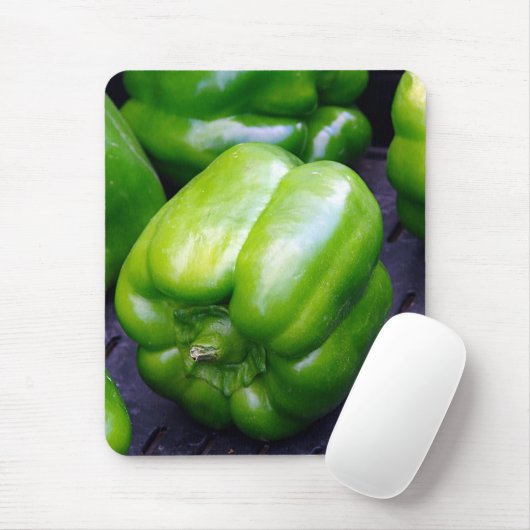 Tapis De Souris Green peppers (Avec souris)