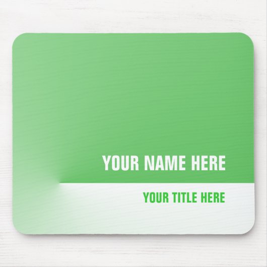Tapis De Souris Green Pro (Devant)