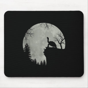 Tapis De Souris Green Sea Turtle Ocean Turtle Howling Est Moon
