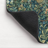 Tapis De Souris GREENERY, FOREST ANIMALS Pheasant, Fox, Green Flor (Coin)