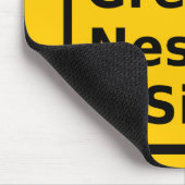Tapis De Souris Gremlin Avertissement Mousepad (Coin)